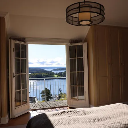 Вилла Big With Panoramic Views, Terrace, Pool, Close To Oslo Сандвика