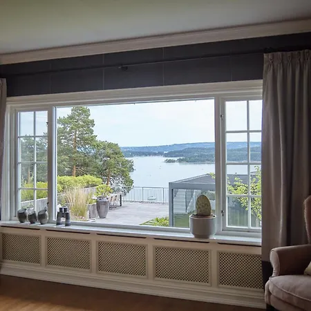 Villa Big With Panoramic Views, Terrace, Pool, Close To Oslo *