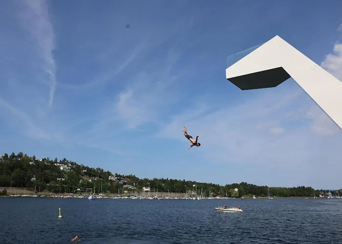 Big With Panoramic Views, Terrace, Pool, Close To Oslo *