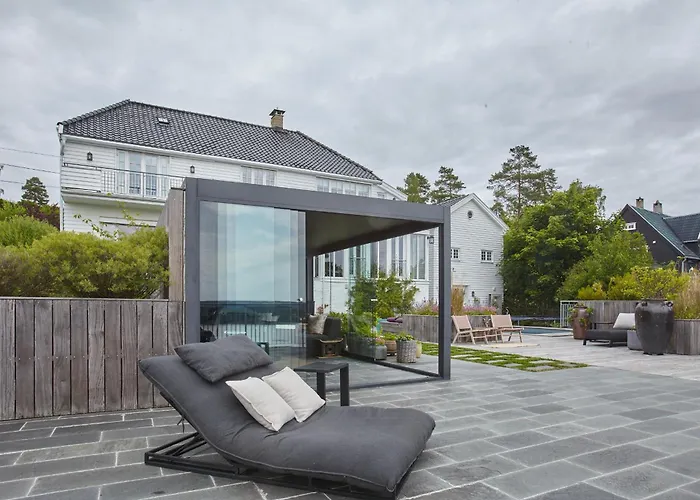 Big With Panoramic Views, Terrace, Pool, Close To Oslo Villa *